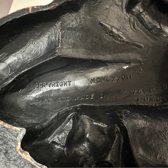 Vintage Praying boy and girl wall plaques by Syroco Coppercraft Guild - Picture 4 of 8